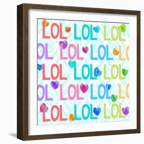 Lol-Bella Dos Santos-Framed Art Print