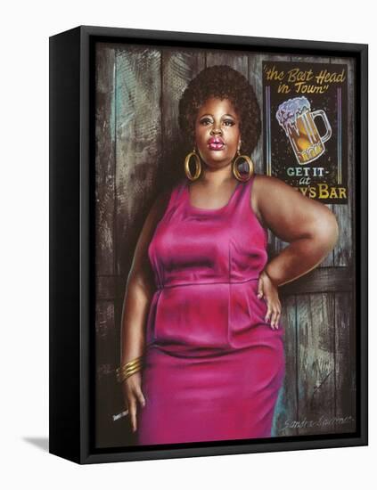 Lola, 2012-Sandra Lawrence-Framed Premier Image Canvas