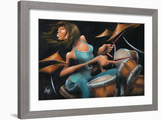 Lola Beats-David Garibaldi-Framed Art Print