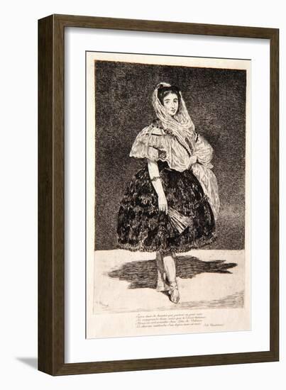 Lola De Valence, 1863-Edouard Manet-Framed Giclee Print