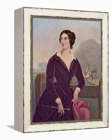 Lola Montez, American Dancer and Adventuress Born in Ireland-Jules Laure-Framed Premier Image Canvas