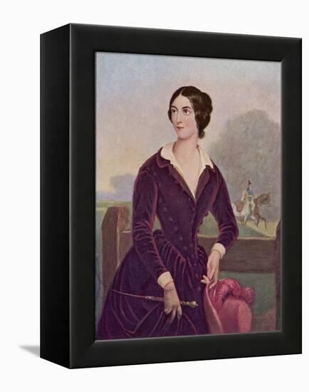 Lola Montez, American Dancer and Adventuress Born in Ireland-Jules Laure-Framed Premier Image Canvas