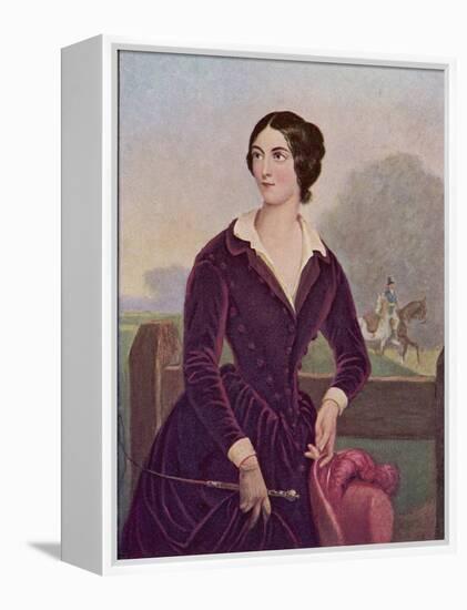 Lola Montez, American Dancer and Adventuress Born in Ireland-Jules Laure-Framed Premier Image Canvas