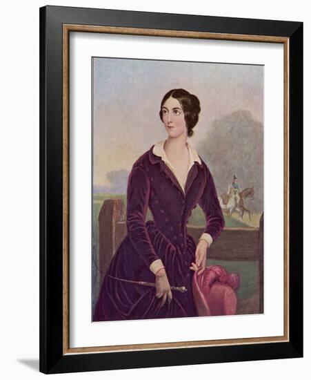 Lola Montez, American Dancer and Adventuress Born in Ireland-Jules Laure-Framed Photographic Print