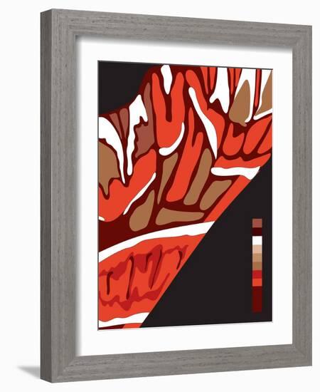 Lola's Fiery Wing-Belen Mena-Framed Giclee Print