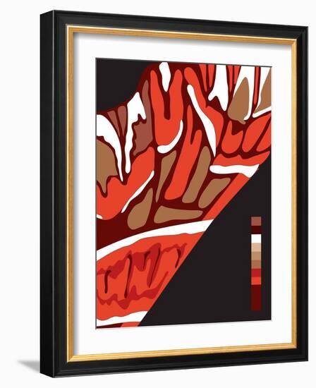 Lola's Fiery Wing-Belen Mena-Framed Giclee Print