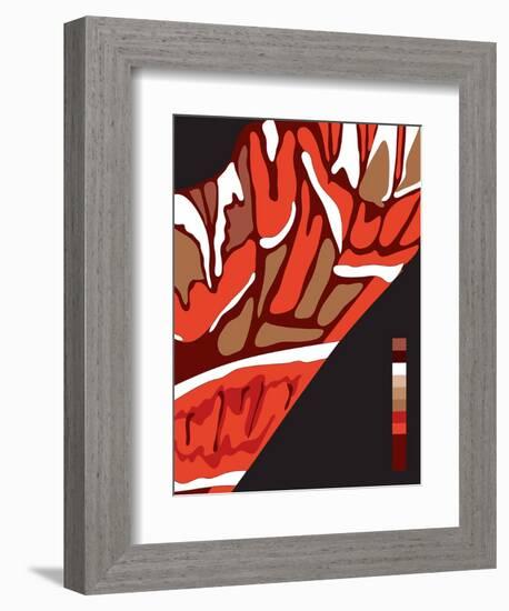 Lola's Fiery Wing-Belen Mena-Framed Giclee Print