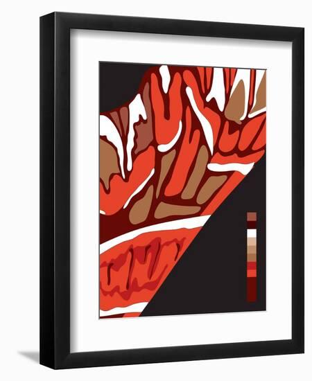 Lola's Fiery Wing-Belen Mena-Framed Giclee Print