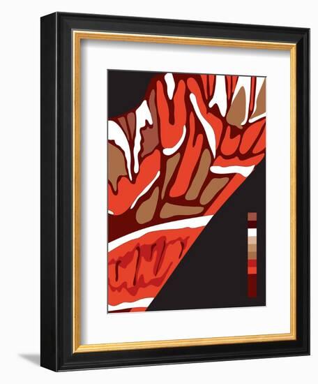 Lola's Fiery Wing-Belen Mena-Framed Giclee Print