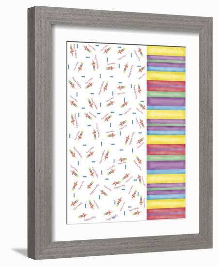 Lolipops-Maria Trad-Framed Giclee Print