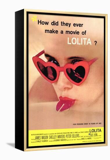 Lolita, 1962-null-Framed Stretched Canvas