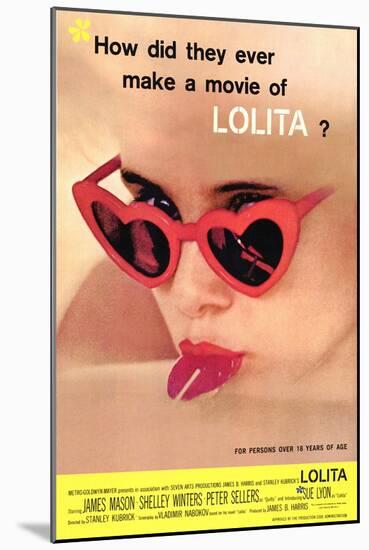 Lolita, 1962-null-Mounted Art Print