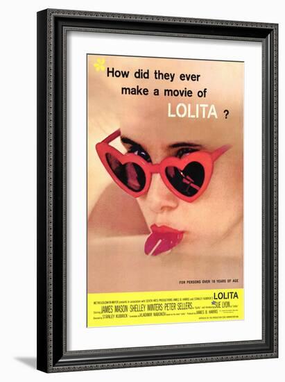 Lolita, 1962-null-Framed Art Print