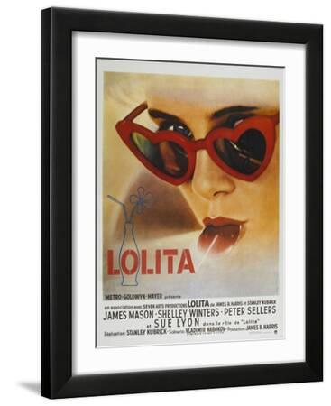 Lolita, French Movie Poster, 1962 Premium Giclee Print | Art.com