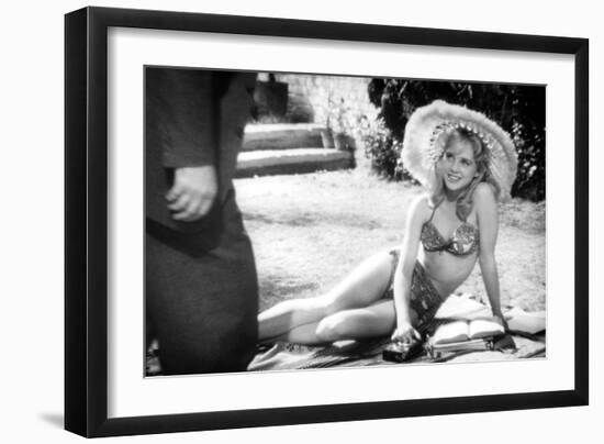Lolita, Sue Lyon, 1962-null-Framed Premium Photographic Print