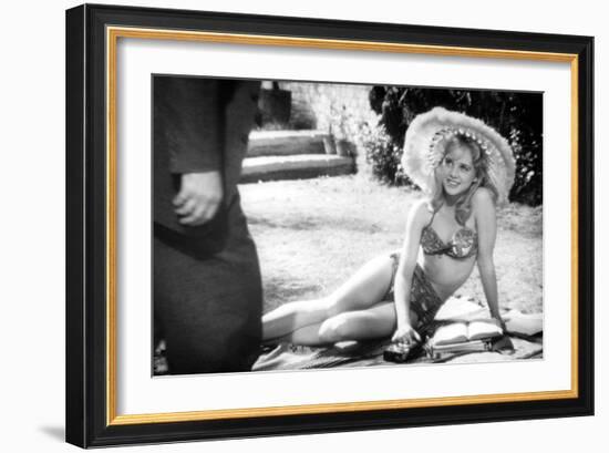 Lolita, Sue Lyon, 1962-null-Framed Premium Photographic Print