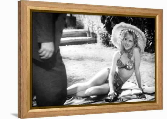 Lolita, Sue Lyon, 1962-null-Framed Stretched Canvas