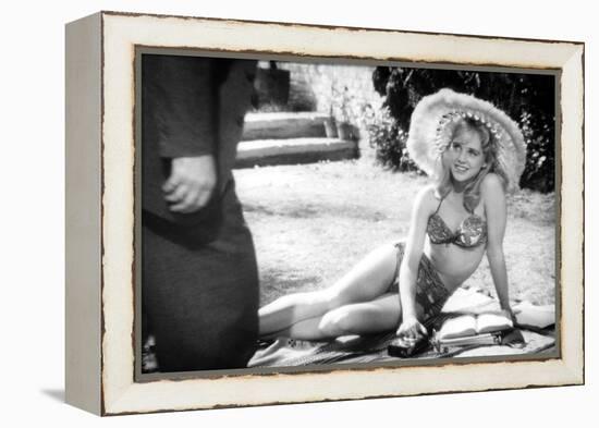 Lolita, Sue Lyon, 1962-null-Framed Stretched Canvas