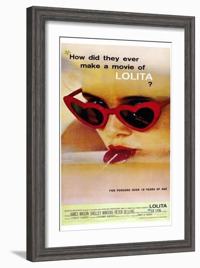 Lolita-null-Framed Art Print