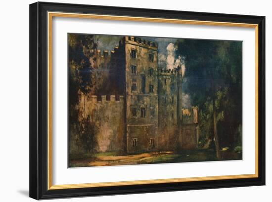 'Lollard's Tower, Lambeth Palace', 1912-Unknown-Framed Giclee Print