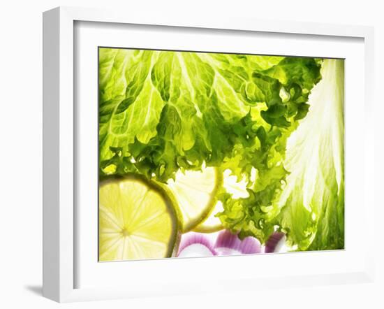 Lollo Biondo with Slices of Lemon and Onions-Peter Rees-Framed Photographic Print