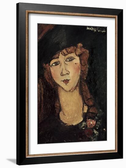 Lolotte-Amedeo Modigliani-Framed Giclee Print