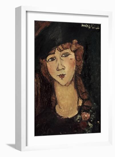 Lolotte-Amedeo Modigliani-Framed Giclee Print