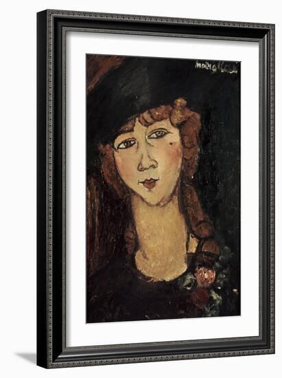 Lolotte-Amedeo Modigliani-Framed Giclee Print