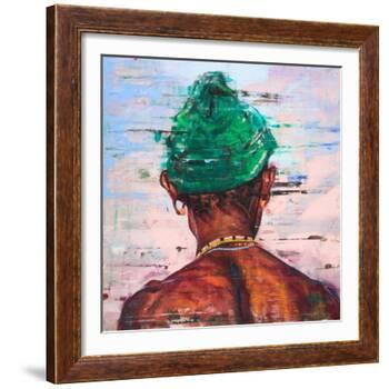 Lolpatie ( oil on panel)-Aaron Bevan-Bailey-Framed Giclee Print