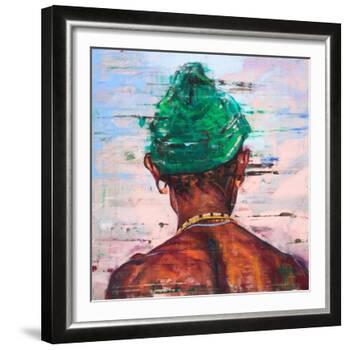 Lolpatie ( oil on panel)-Aaron Bevan-Bailey-Framed Giclee Print