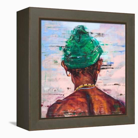 Lolpatie ( oil on panel)-Aaron Bevan-Bailey-Framed Premier Image Canvas