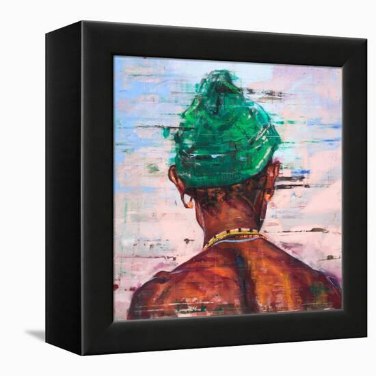 Lolpatie ( oil on panel)-Aaron Bevan-Bailey-Framed Premier Image Canvas