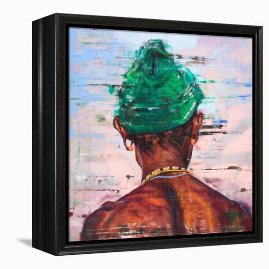 Lolpatie ( oil on panel)-Aaron Bevan-Bailey-Framed Premier Image Canvas