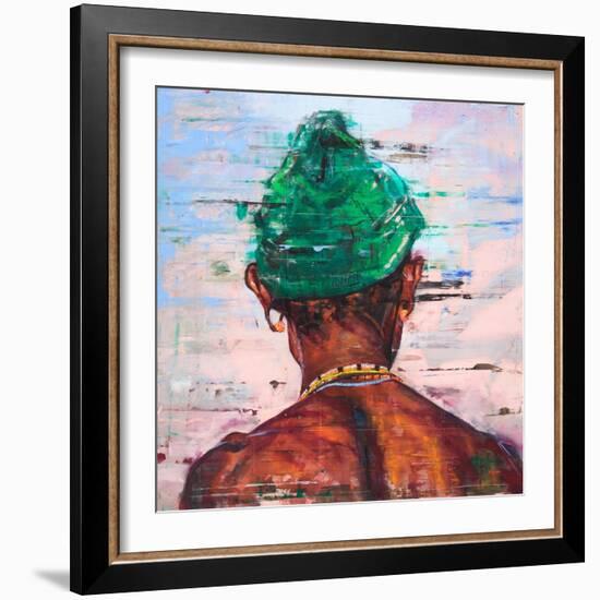 Lolpatie ( oil on panel)-Aaron Bevan-Bailey-Framed Giclee Print