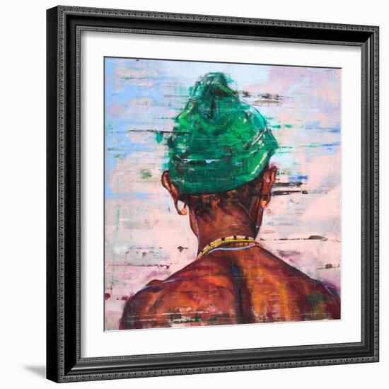 Lolpatie ( oil on panel)-Aaron Bevan-Bailey-Framed Giclee Print