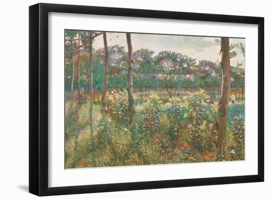 Lombard Countryside, 1908-Umberto Boccioni-Framed Art Print