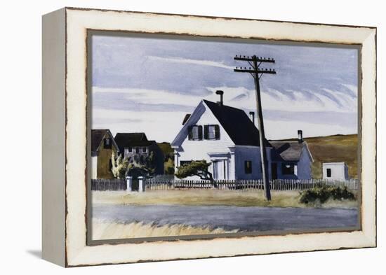 Lombard's House-Edward Hopper-Framed Premier Image Canvas