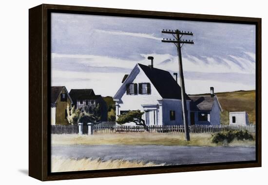 Lombard's House-Edward Hopper-Framed Premier Image Canvas