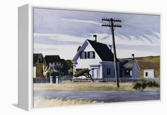 Lombard's House-Edward Hopper-Framed Premier Image Canvas