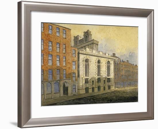 Lombard Street, City of London, 1815-William Pearson-Framed Giclee Print