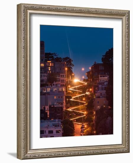 Lombard Street-Bruce Getty-Framed Photographic Print