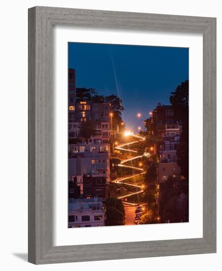 Lombard Street-Bruce Getty-Framed Photographic Print