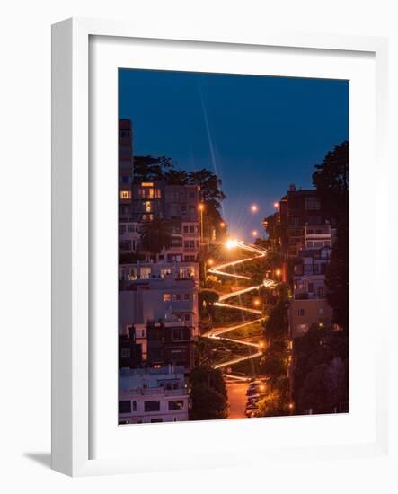 Lombard Street-Bruce Getty-Framed Photographic Print