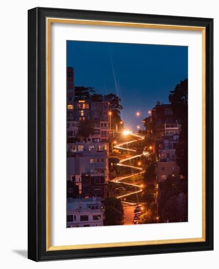 Lombard Street-Bruce Getty-Framed Photographic Print