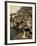 Lombardy, Lake District, Lake Garda, Limone Sul Garda, Town View with San Benedetto Church, Italy-Walter Bibikow-Framed Photographic Print