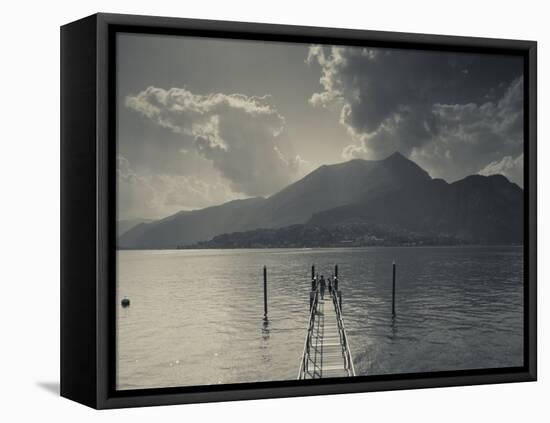 Lombardy, Lakes Region, Lake Como, Bellagio, Grand Hotel Villa Serbelloni, Lakefront, Italy-Walter Bibikow-Framed Premier Image Canvas