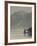 Lombardy, Lakes Region, Lake Como-Lake Lecco, Oliveto, Villa and Mountains, Italy-Walter Bibikow-Framed Photographic Print