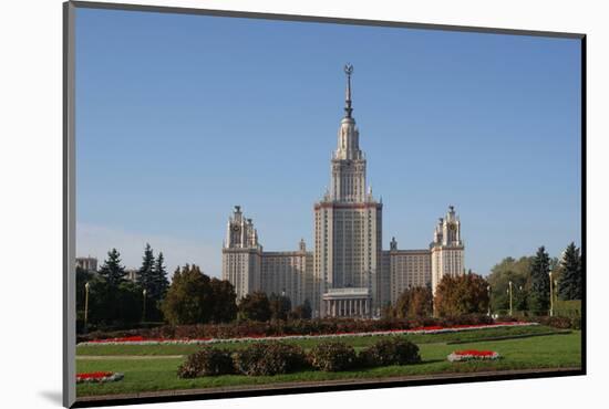 Lomonosov Moscow State University, Moscow, Russia-null-Mounted Art Print