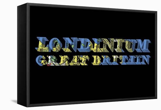 Londinium Great Britian-Whoartnow-Framed Premier Image Canvas