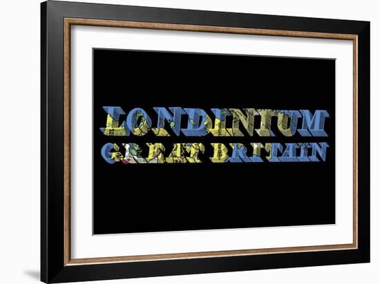 Londinium Great Britian-Whoartnow-Framed Giclee Print